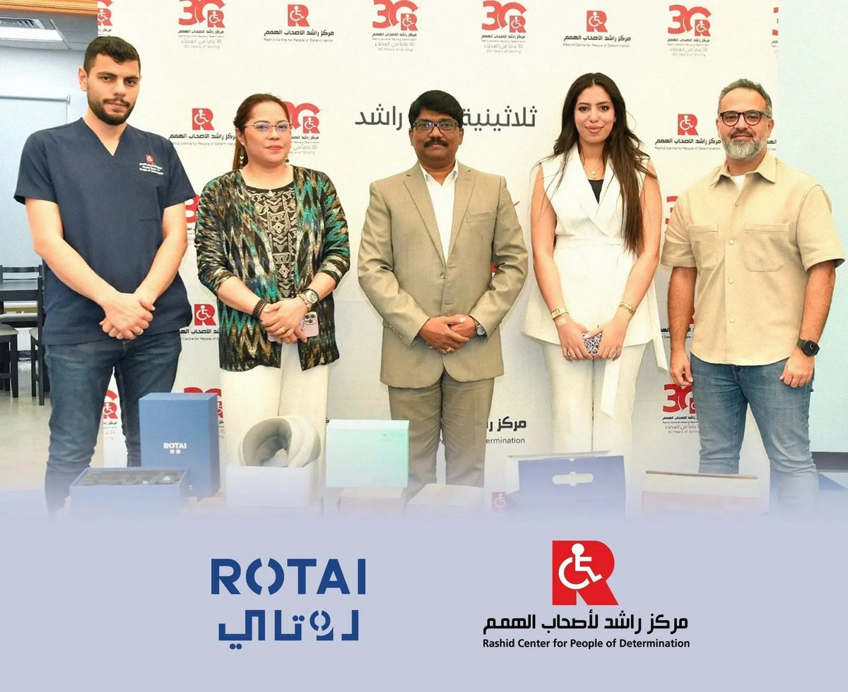 Rotai Partners with Rashid Centre to Support People of Determination - Rotai - Best Massage Chair in Dubai UAE - Shop massage chairs in Dubai, UAE, Abu Dhabi -Therapy Massage Chairs - Back, Neck, & Leg Pain Relief