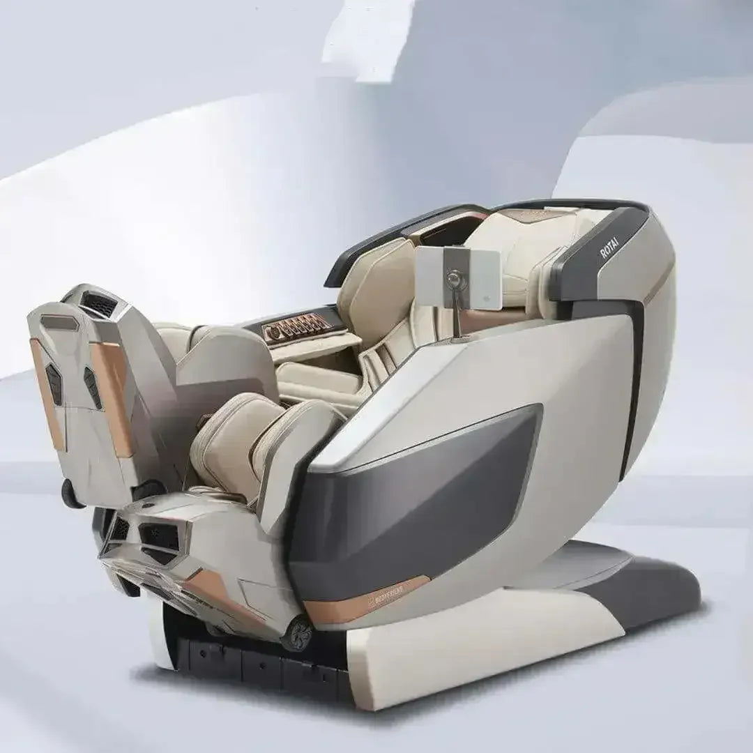 AI Robotic Massage Chair (Glacier Silver) massage chair UAE