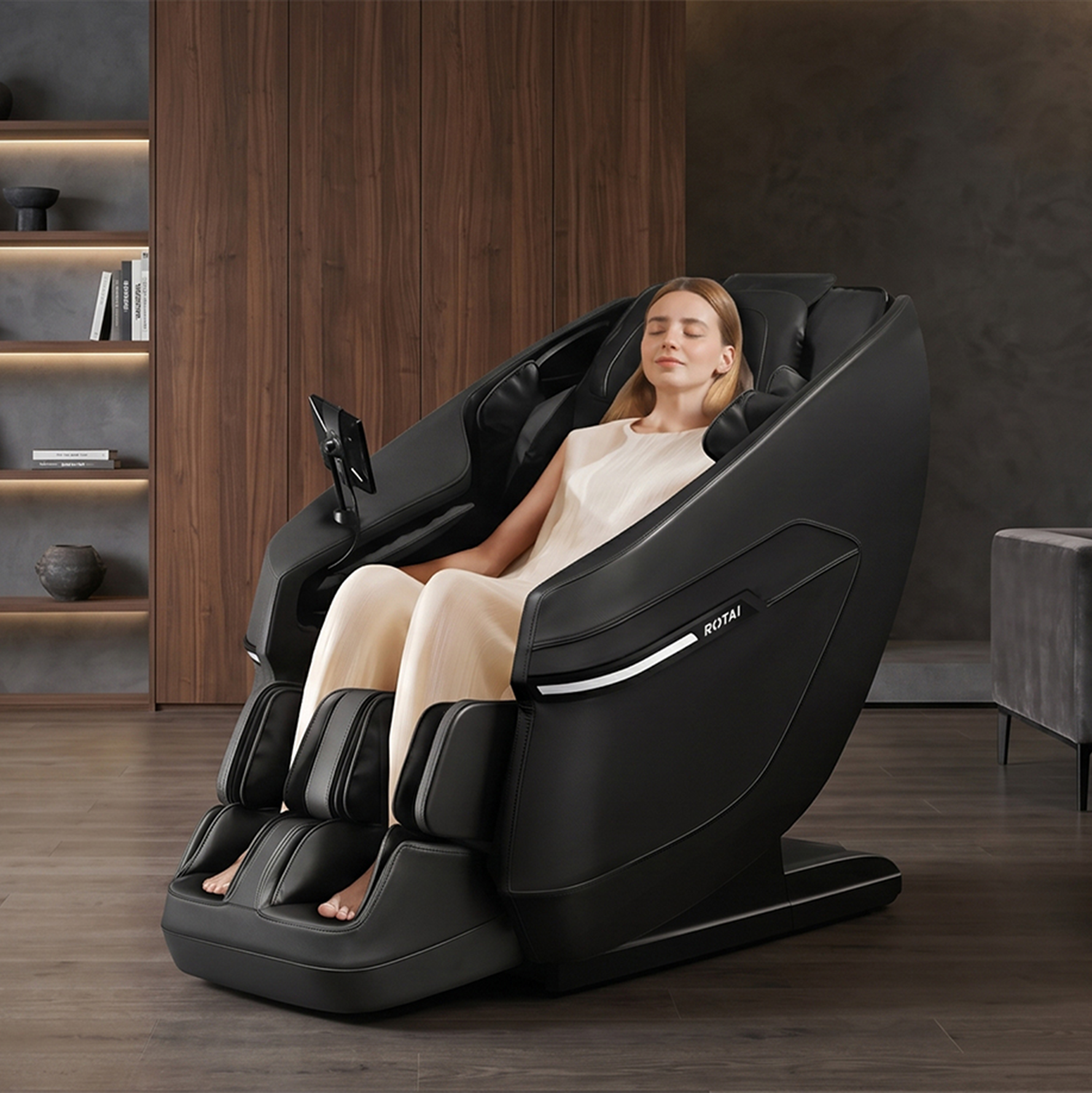 Rotai A39 Massage Chair - Rotai Health - Best Massage Chair in Dubai UAE - Shop massage chairs in UAE, Saudi Arabia -Therapy Massage Chairs - Back, Neck, & Leg Pain Relief