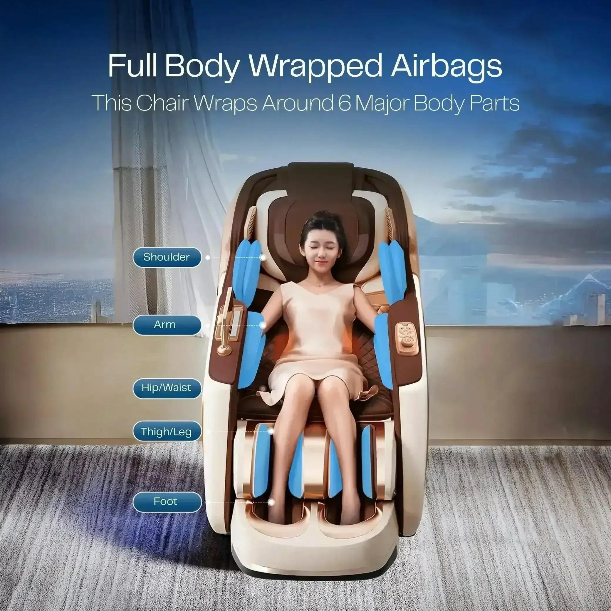 TAURUS Hoyogen Massage Chair (Pre-Owned) - Rotai Health - Best Massage Chair in Dubai UAE - Shop massage chairs in UAE, Saudi Arabia -Therapy Massage Chairs - Back, Neck, & Leg Pain Relief