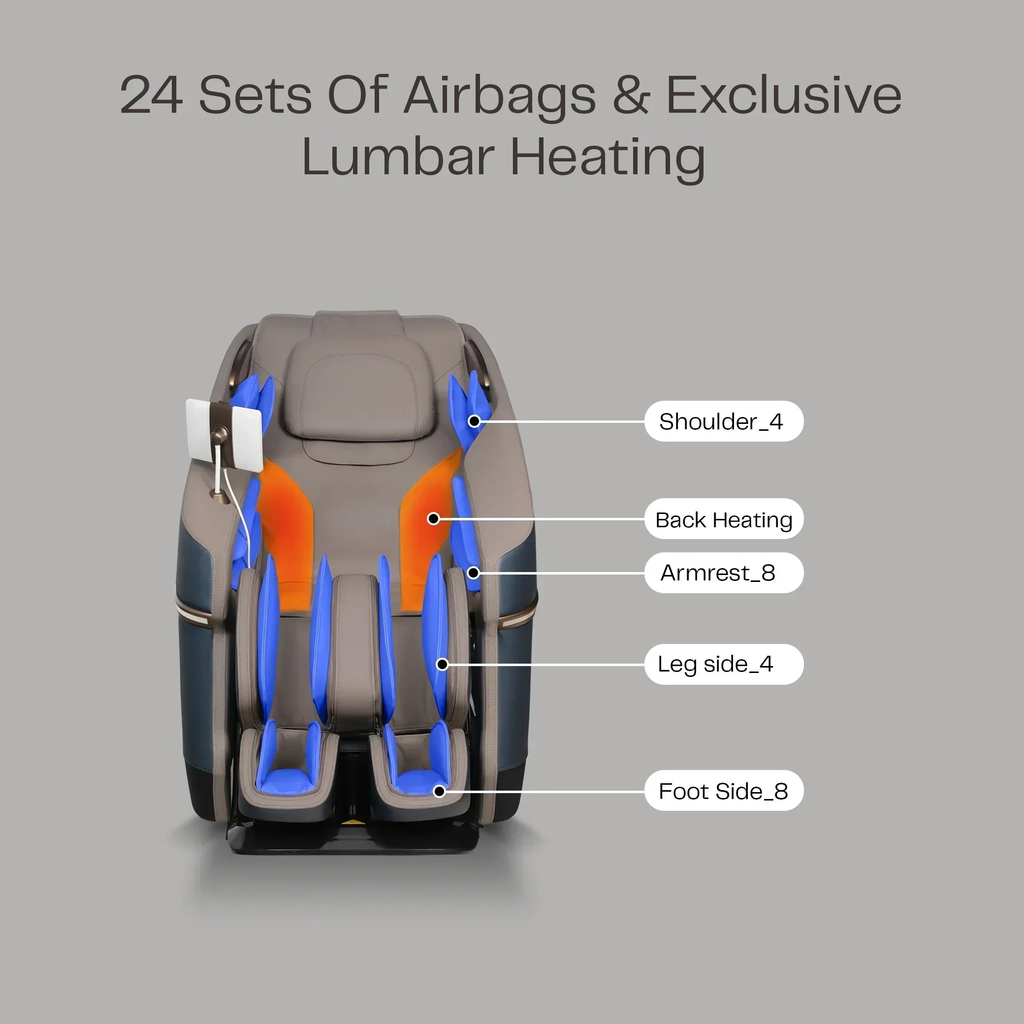 Jazz Recovery Massage Chair (Display-Unit) - Rotai Health - Best Massage Chair in Dubai UAE - Shop massage chairs in UAE, Saudi Arabia -Therapy Massage Chairs - Back, Neck, & Leg Pain Relief